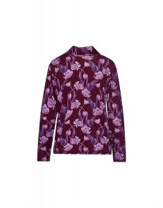 ESSENZA Elodie Maxime Burgundy Top Langarm XS