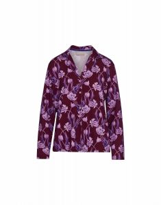 ESSENZA Elodie Maxime Burgundy Top Langarm XS