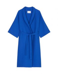 Marc O'Polo Essential Women Cool Cobalt Bademantel S