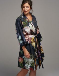 ESSENZA Fleur Nightblue Kimono L