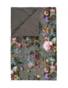 ESSENZA Fleur Taupe Tagesdecke 240 x 100 cm