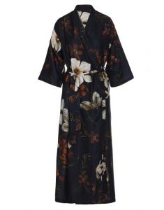 ESSENZA Jula Daffodils Reunited Schwarz Kimono L