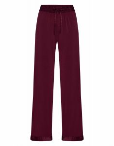 ESSENZA Nora Uni Burgundy Lange Hose S