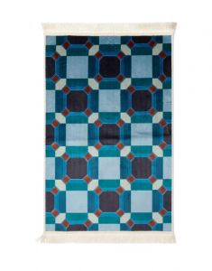 ESSENZA Teade Nightblue Teppich klein 60 x 90 cm