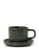 Marc O'Polo Moments Olive Green Espresso Tasse & Untertasse 10 cl